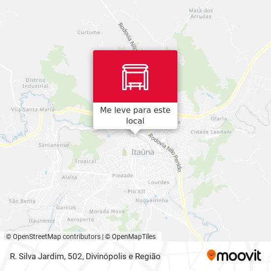 R. Silva Jardim, 502 mapa