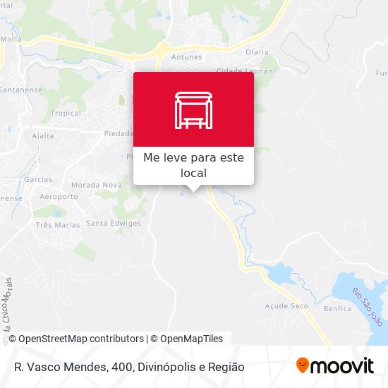 R. Vasco Mendes, 400 mapa