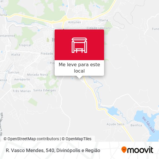 R. Vasco Mendes, 540 mapa