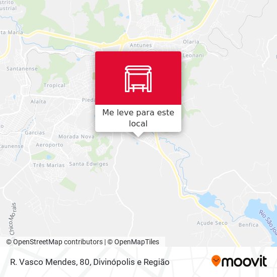 R. Vasco Mendes, 80 mapa