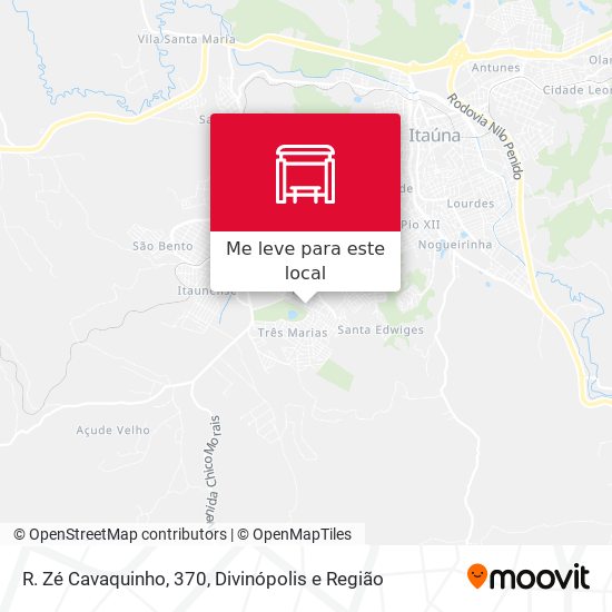 R. Zé Cavaquinho, 370 mapa