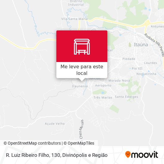 R. Luiz Ribeiro Filho, 130 mapa