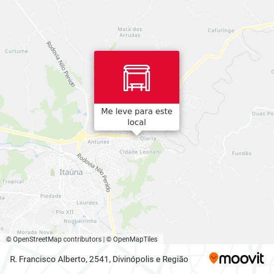 R. Francisco Alberto, 2541 mapa