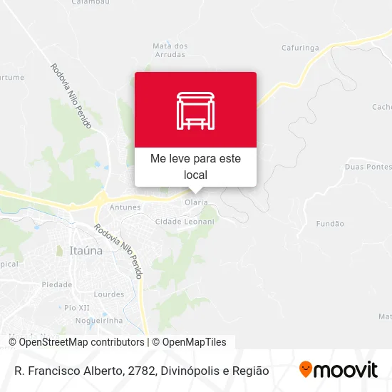 R. Francisco Alberto, 2782 mapa
