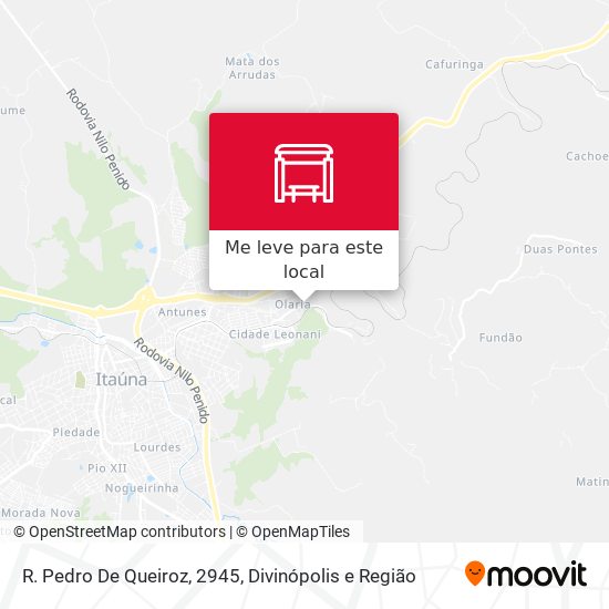 R. Pedro De Queiroz, 2945 mapa