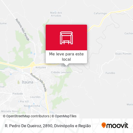 R. Pedro De Queiroz, 2890 mapa
