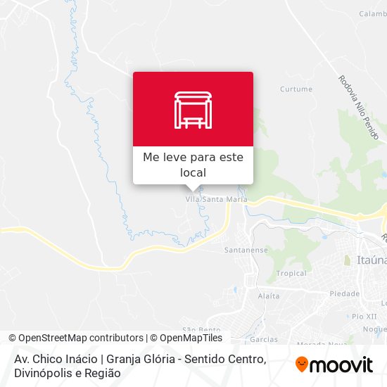 Av. Chico Inácio | Granja Glória - Sentido Centro mapa