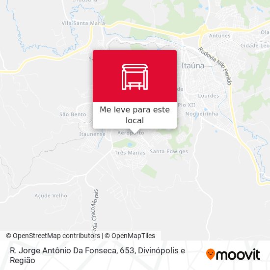 R. Jorge Antônio Da Fonseca, 653 mapa