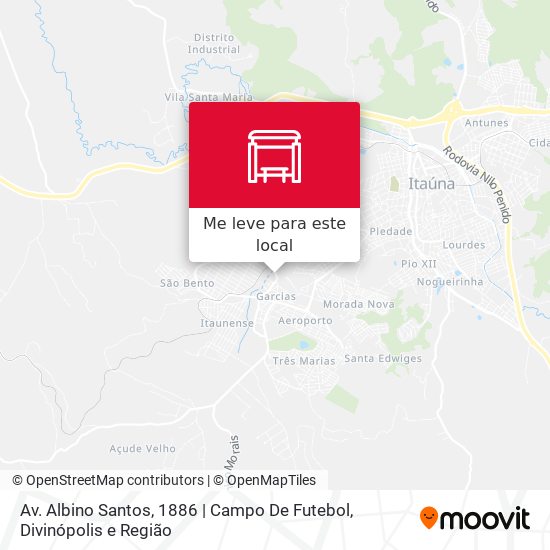 Av. Albino Santos, 1886 | Campo De Futebol mapa
