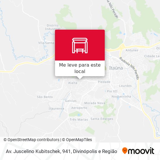 Av. Juscelino Kubitschek, 941 mapa