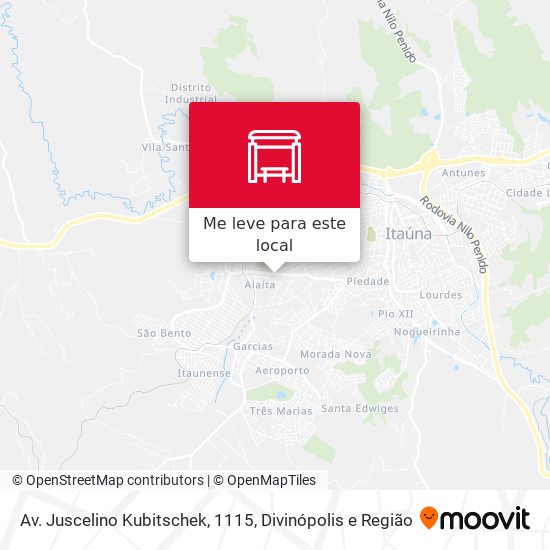 Av. Juscelino Kubitschek, 1115 mapa