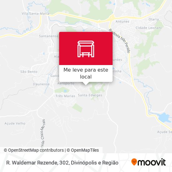 R. Waldemar Rezende, 302 mapa