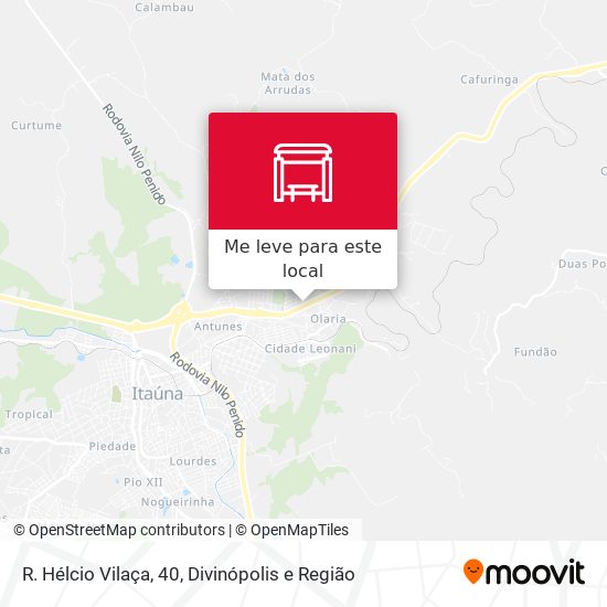 R. Hélcio Vilaça, 40 mapa