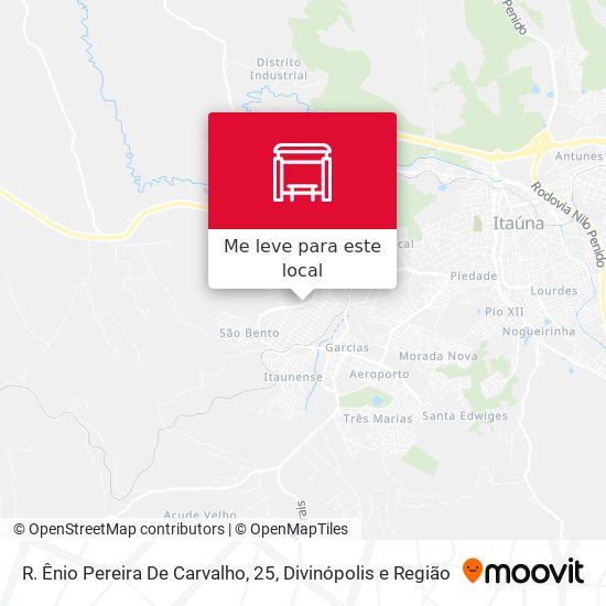 R. Ênio Pereira De Carvalho, 25 mapa