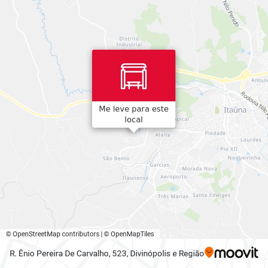 R. Ênio Pereira De Carvalho, 523 mapa