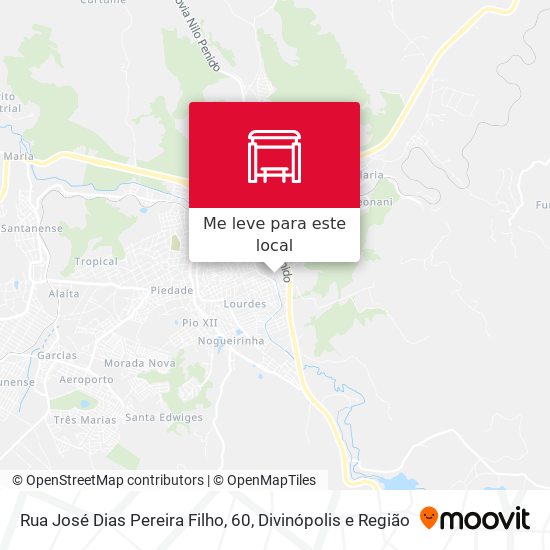 Rua José Dias Pereira Filho, 60 mapa