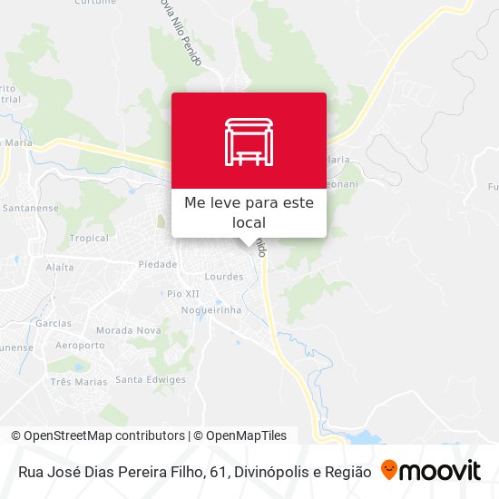 Rua José Dias Pereira Filho, 61 mapa
