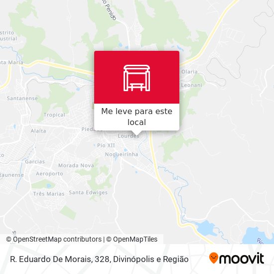 R. Eduardo De Morais, 328 mapa