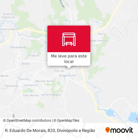 R. Eduardo De Morais, 820 mapa