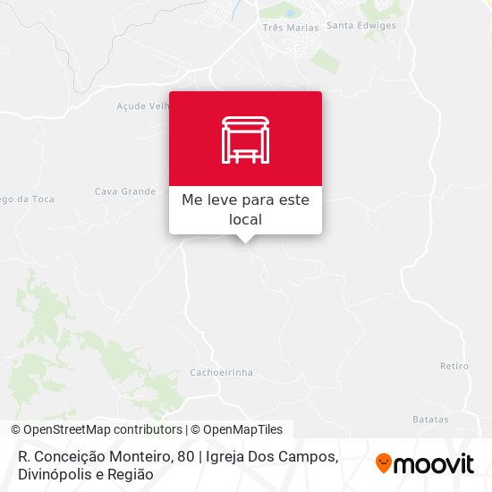 R. Conceição Monteiro, 80 | Igreja Dos Campos mapa