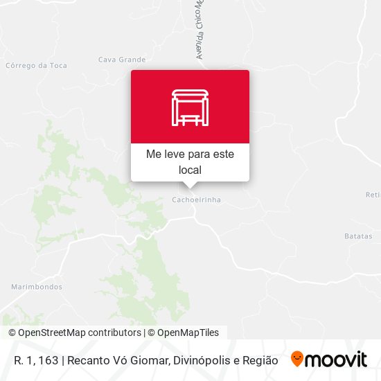R. 1, 163 | Recanto Vó Giomar mapa