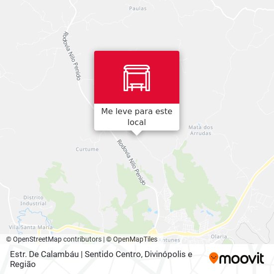Estr. De Calambáu | Sentido Centro mapa