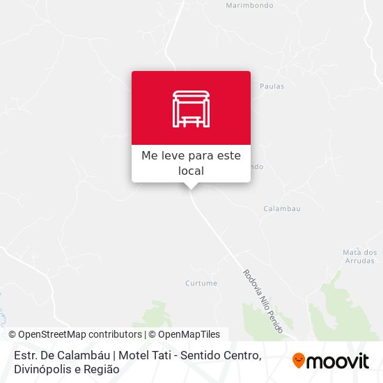 Estr. De Calambáu | Motel Tati - Sentido Centro mapa