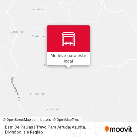 Estr. De Paulas | Trevo Para Arruda / Azurita mapa