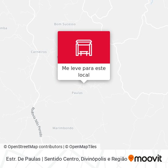 Estr. De Paulas | Sentido Centro mapa