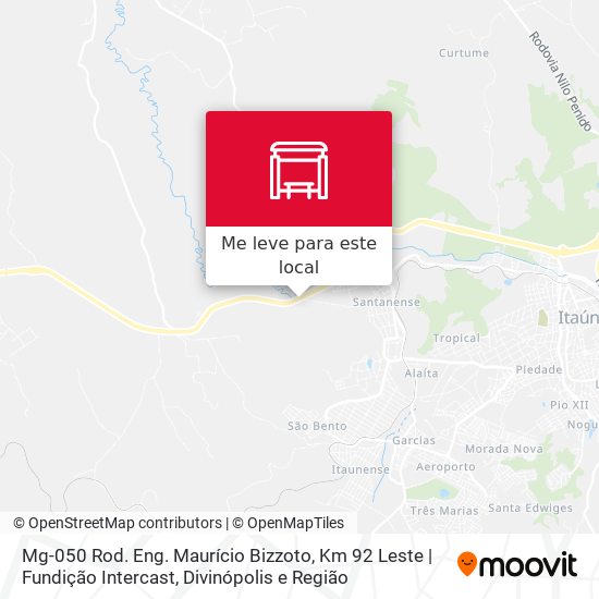 Mg-050 Rod. Eng. Maurício Bizzoto, Km 92 Leste | Fundição Intercast mapa