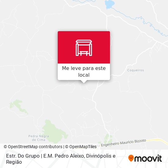 Estr. Do Grupo | E.M. Pedro Aleixo mapa