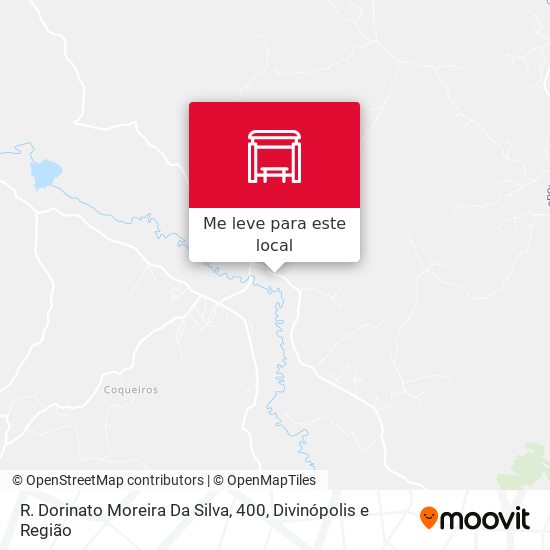 R. Dorinato Moreira Da Silva, 400 mapa