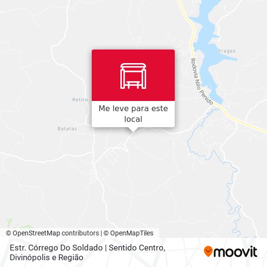 Estr. Córrego Do Soldado | Sentido Centro mapa