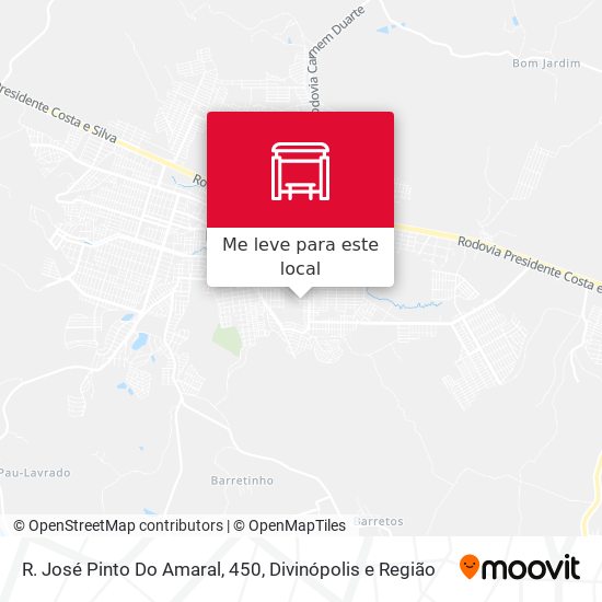 R. José Pinto Do Amaral, 450 mapa