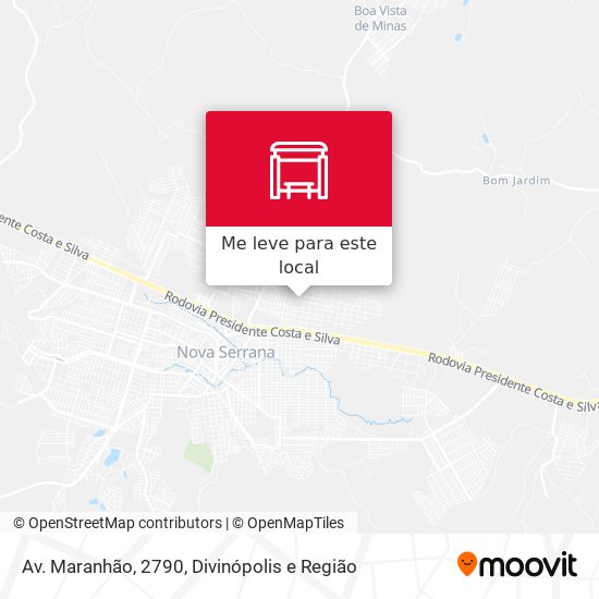 Av. Maranhão, 2790 mapa