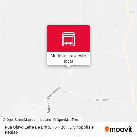Rua Olavo Leite De Brito, 161-261 mapa