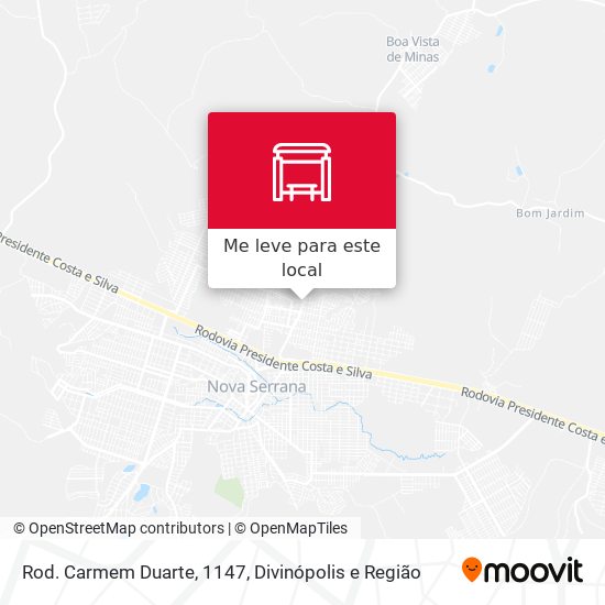 Rod. Carmem Duarte, 1147 mapa
