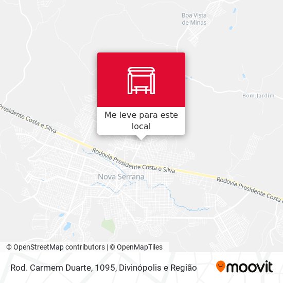 Rod. Carmem Duarte, 1095 mapa