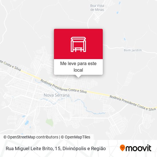 Rua Miguel Leite Brito, 15 mapa