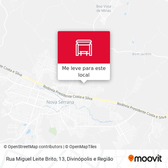 Rua Miguel Leite Brito, 13 mapa