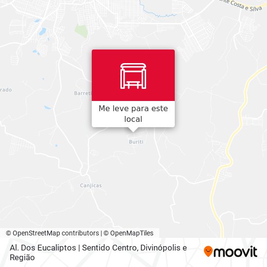 Al. Dos Eucaliptos | Sentido Centro mapa