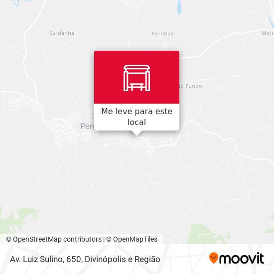 Av. Luiz Sulino, 650 mapa