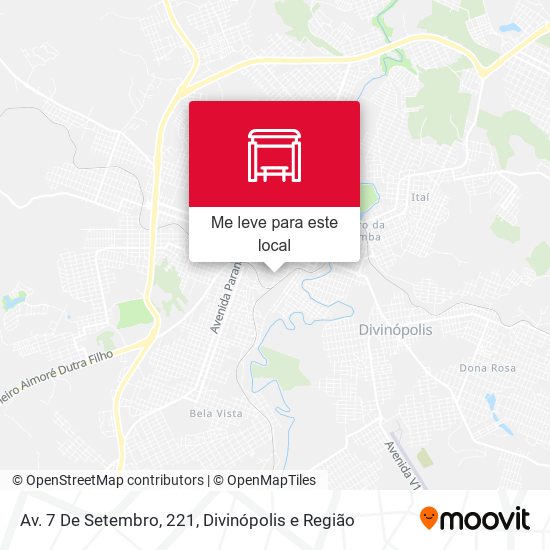 Av. 7 De Setembro, 221 mapa