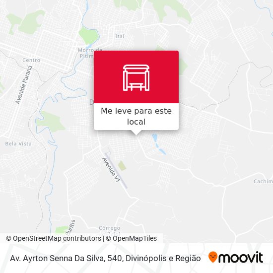 Av. Ayrton Senna Da Silva, 540 mapa