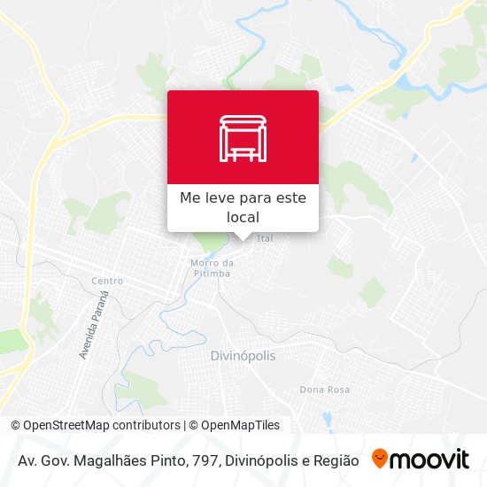 Av. Gov. Magalhães Pinto, 797 mapa