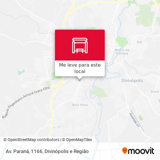 Av. Paraná, 1166 mapa