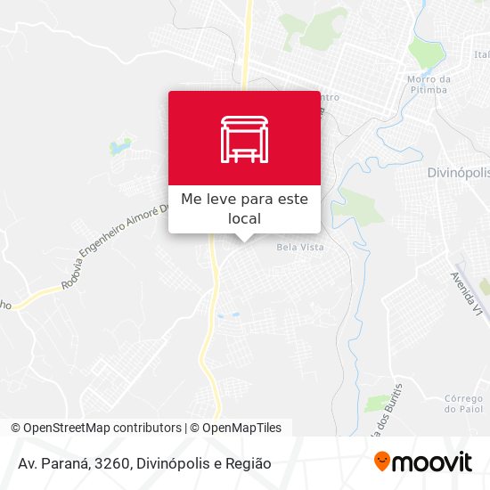 Av. Paraná, 3260 mapa