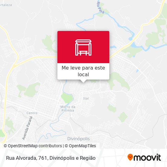 Rua Alvorada, 761 mapa