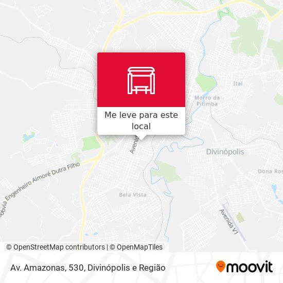 Av. Amazonas, 530 mapa