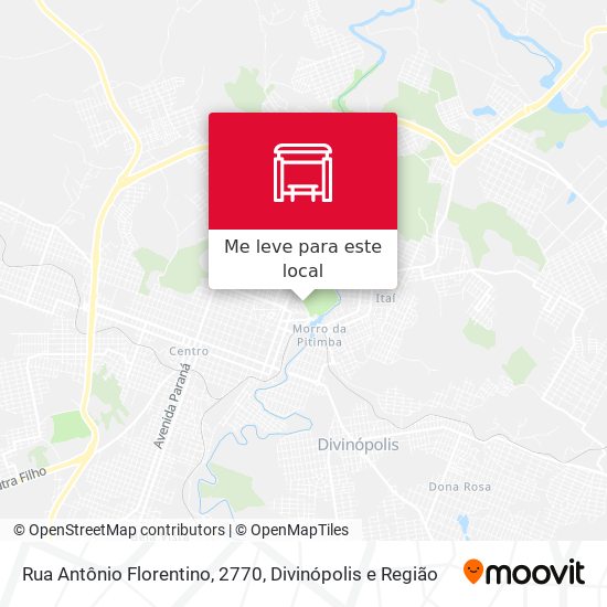 Rua Antônio Florentino, 2770 mapa